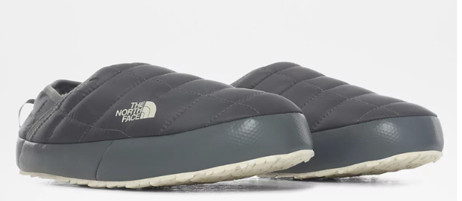 The North Face - ThermoBall Traction Mule V - Women's - Phantom Grey Heather Print/TNF Black