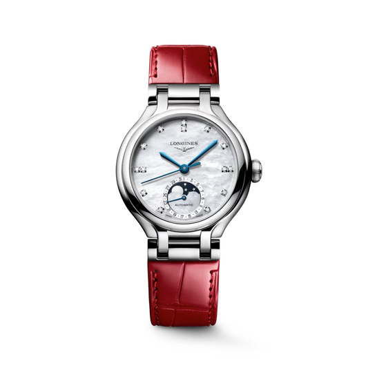 PRIMALUNA MOONPHASE Red Leather