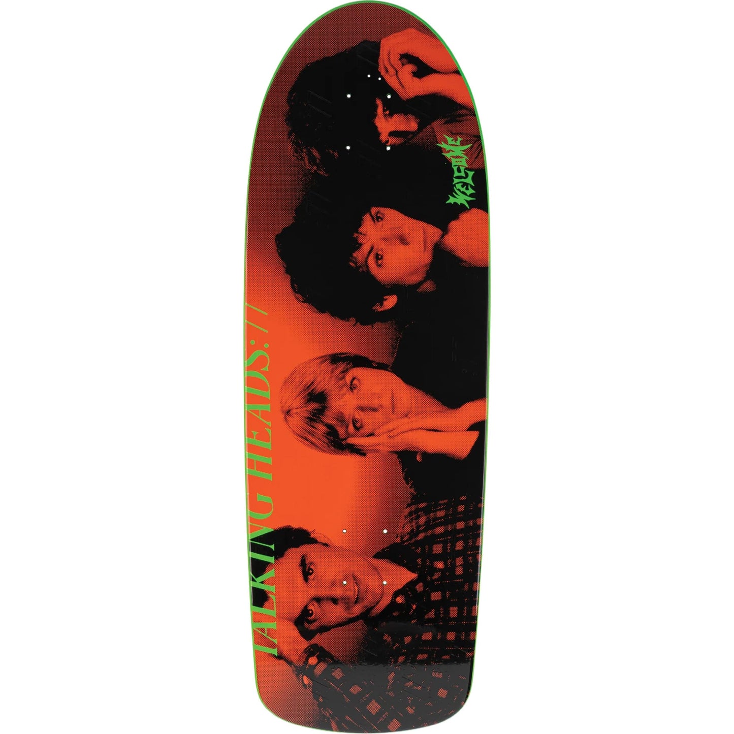 Welcome x Talking Heads Psycho On Boar Skateboard Deck 10.125"