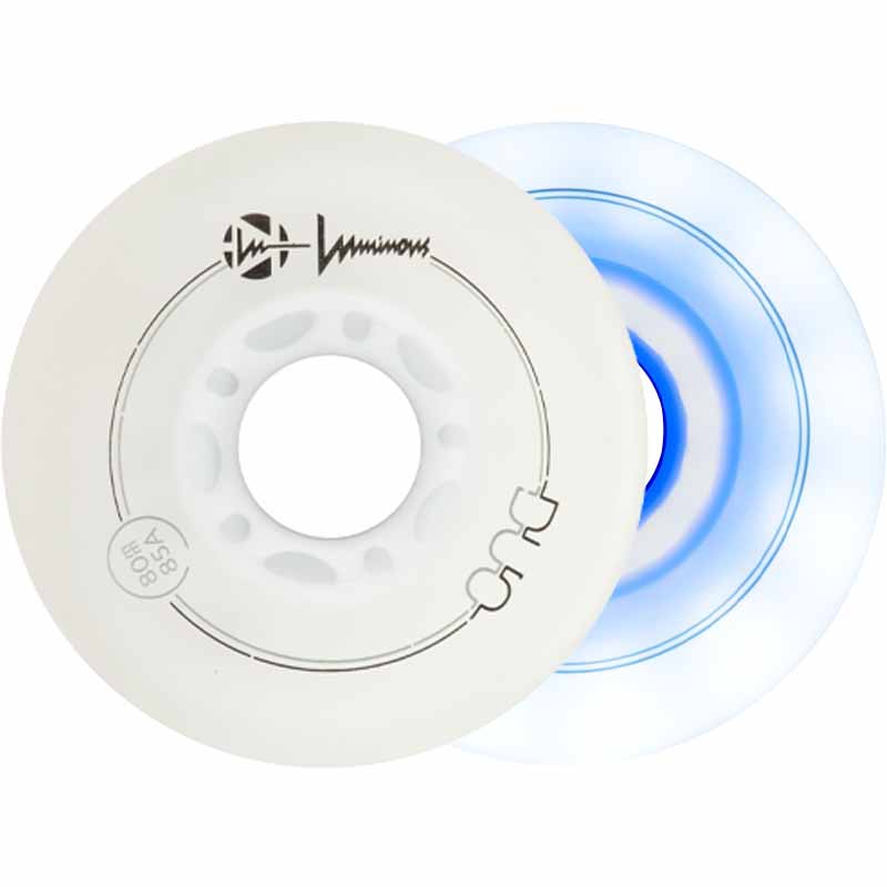 Luminous LED Duo 110mm/85A Wheels (Pack of 3)