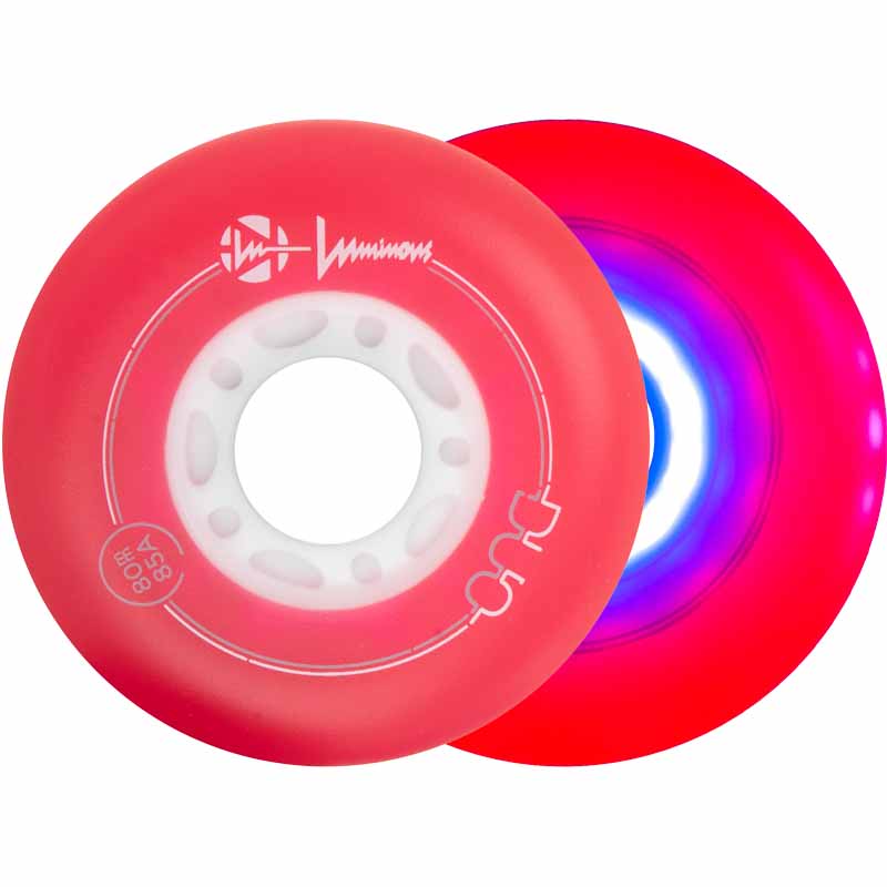 Luminous LED Duo 110mm/85A Wheels (Pack of 3)