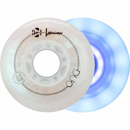 Luminous LED Duo 76mm/85A Wheels (Pack of 4)