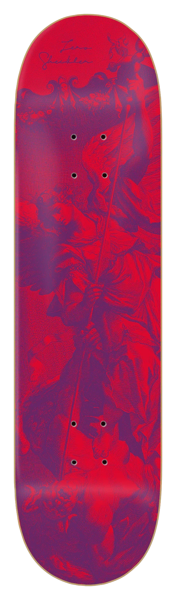 Zero Sheckler Renaissance Skateboard Deck - 8.25"