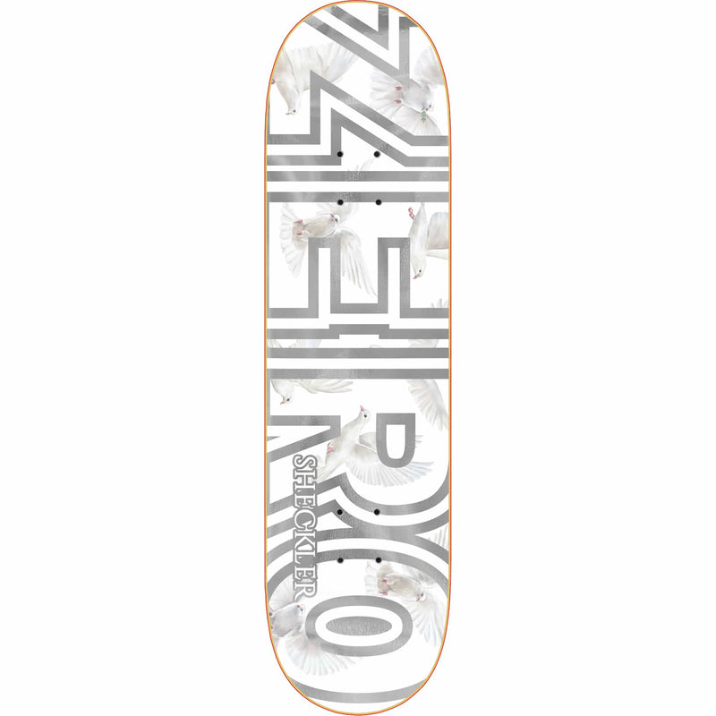 Zero Sheckler Bold Skateboard Deck 8.25"