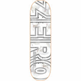 Zero Sheckler Bold Skateboard Deck 8.25"